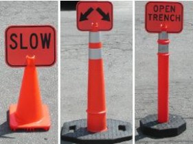 TD12100 EZ-CLIP Traffic Signs and Sign Blanks
