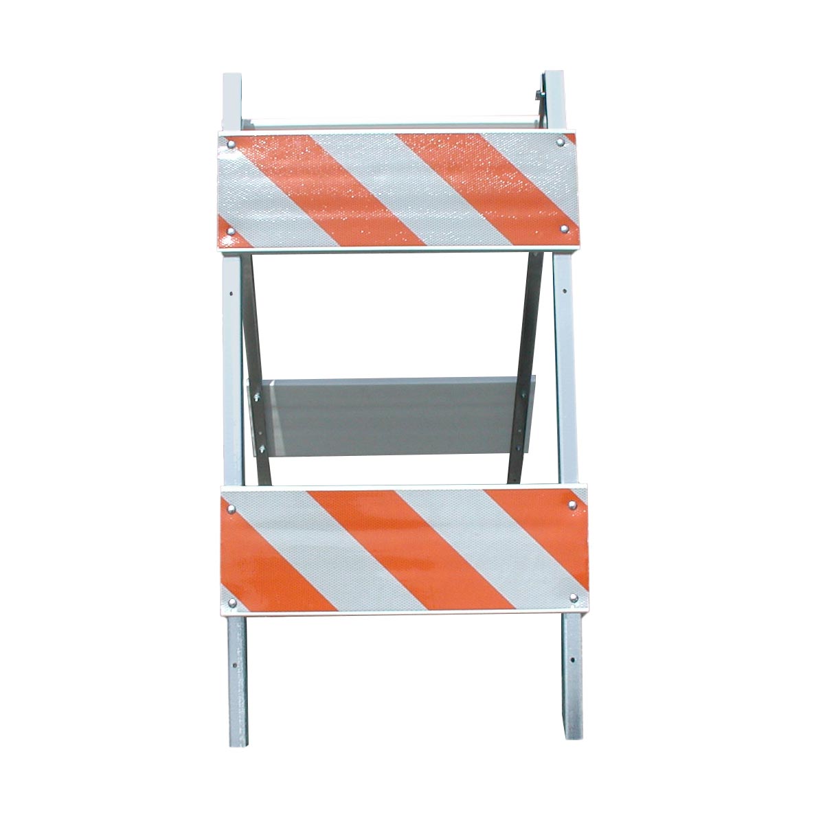 TD2250 Type I & II Works Barricade – Extruded Plastic/Steel