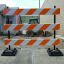 TD2400 Type III Work Barricade - All Plastic