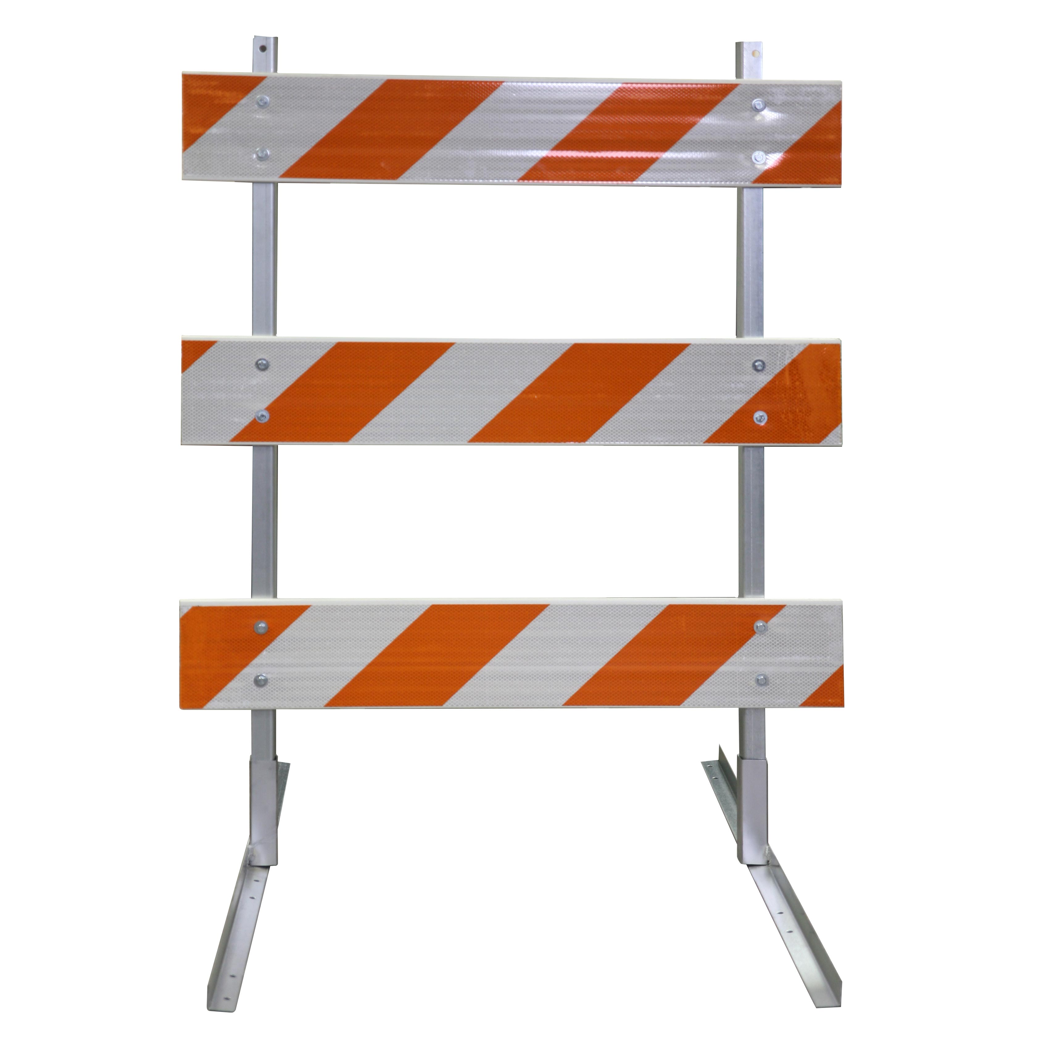 TD2600 Type III Works Barricade – Plastic/Angle Steel