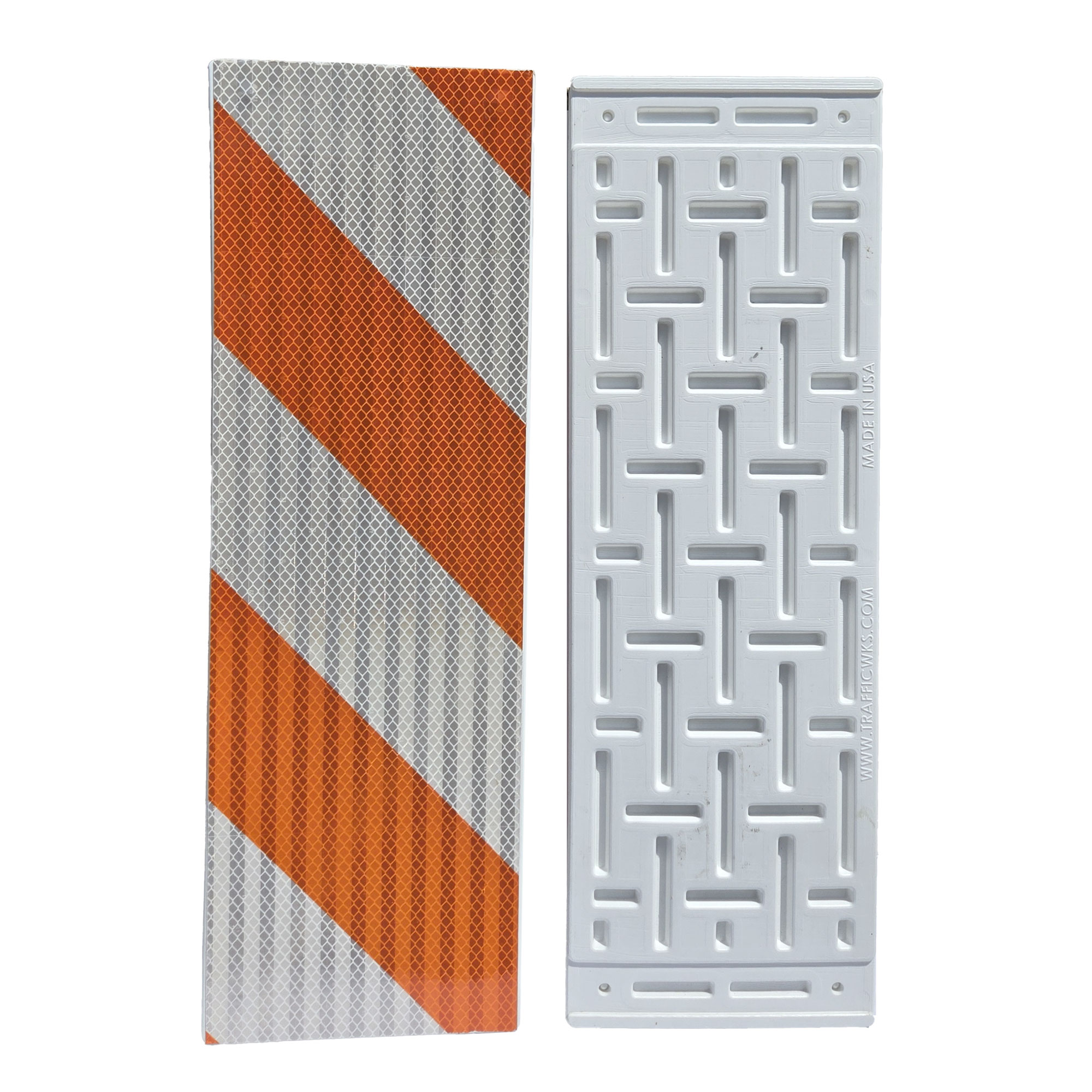 TD4300 Works Plastic Type I & II Barricade Boards