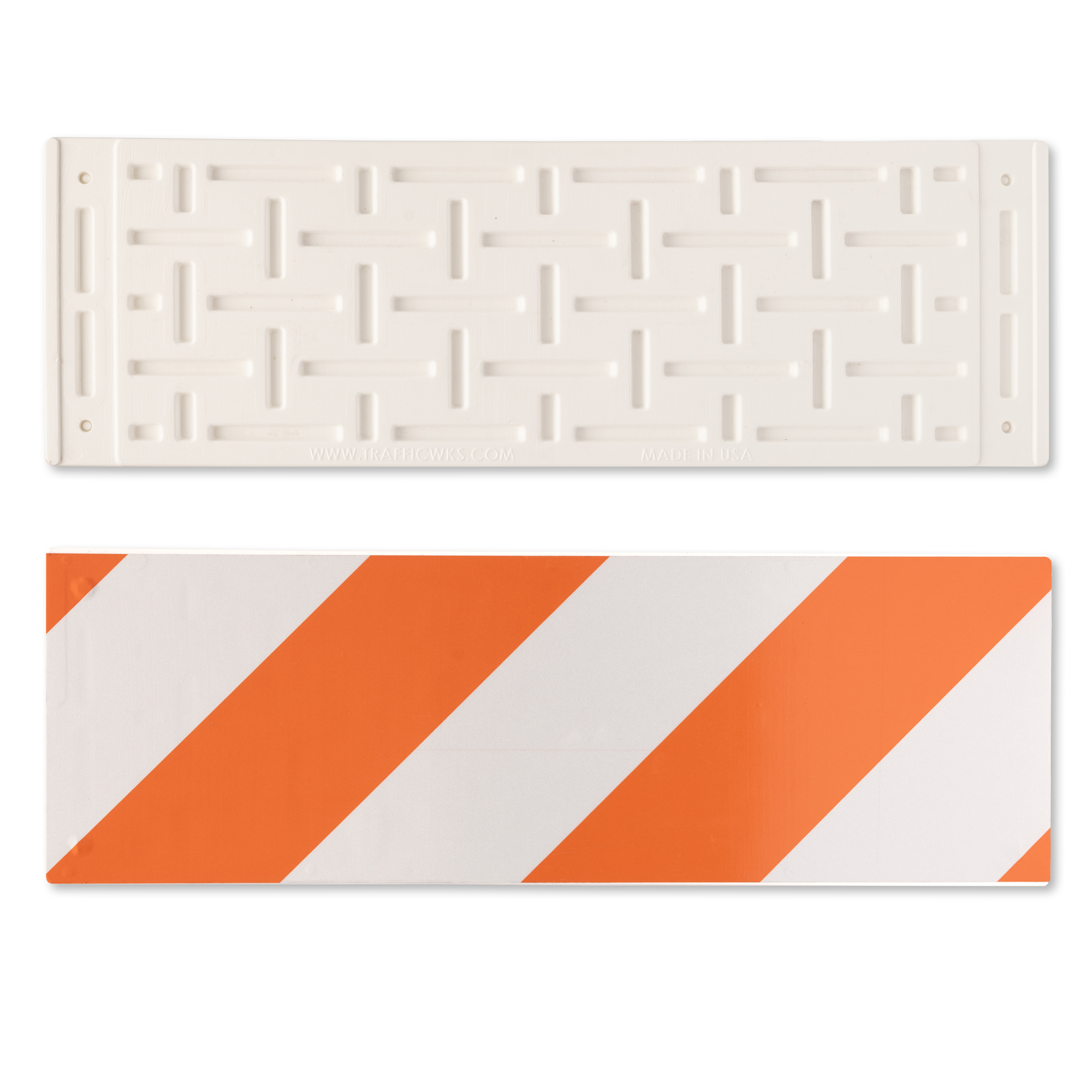 TD4300 Works Plastic Type I & II Barricade Boards