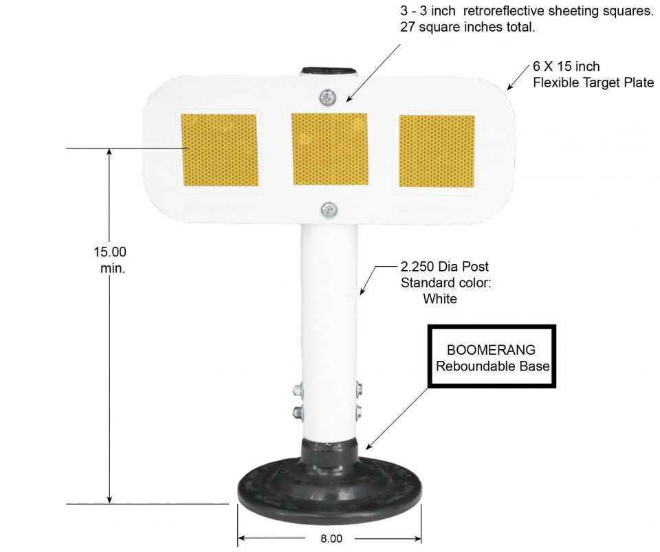 TD5515 K-2 Marker | Three D Traffic Works