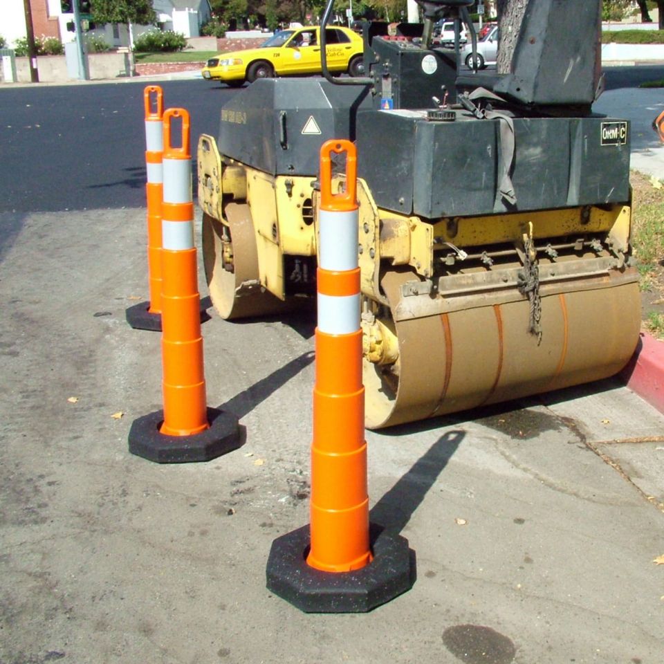 TD7500 Ringtop Slim-Line Channelizer | Three D Traffic Works