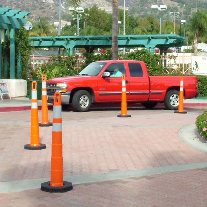 TD7500 Ringtop Slim-Line Channelizer | Three D Traffic Works